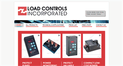 Desktop Screenshot of loadcontrols.com
